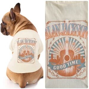 NWT Dogs that Rock Alan Jackson t-shirt